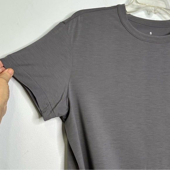 Free Fly Women’s Elevate Lightweight Crop Tee In Smoke Gray Size S NWOT! - Picture 6 of 13